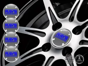 Rays Calcomanías de Aro Estilo Insignias de Rueda Lujo
